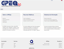 Tablet Screenshot of gpeqsc.com.br
